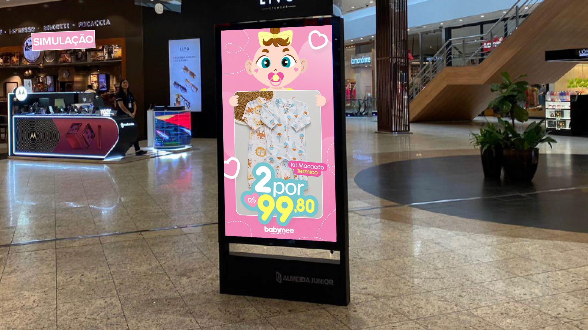 Telões em Shopping – foto 3