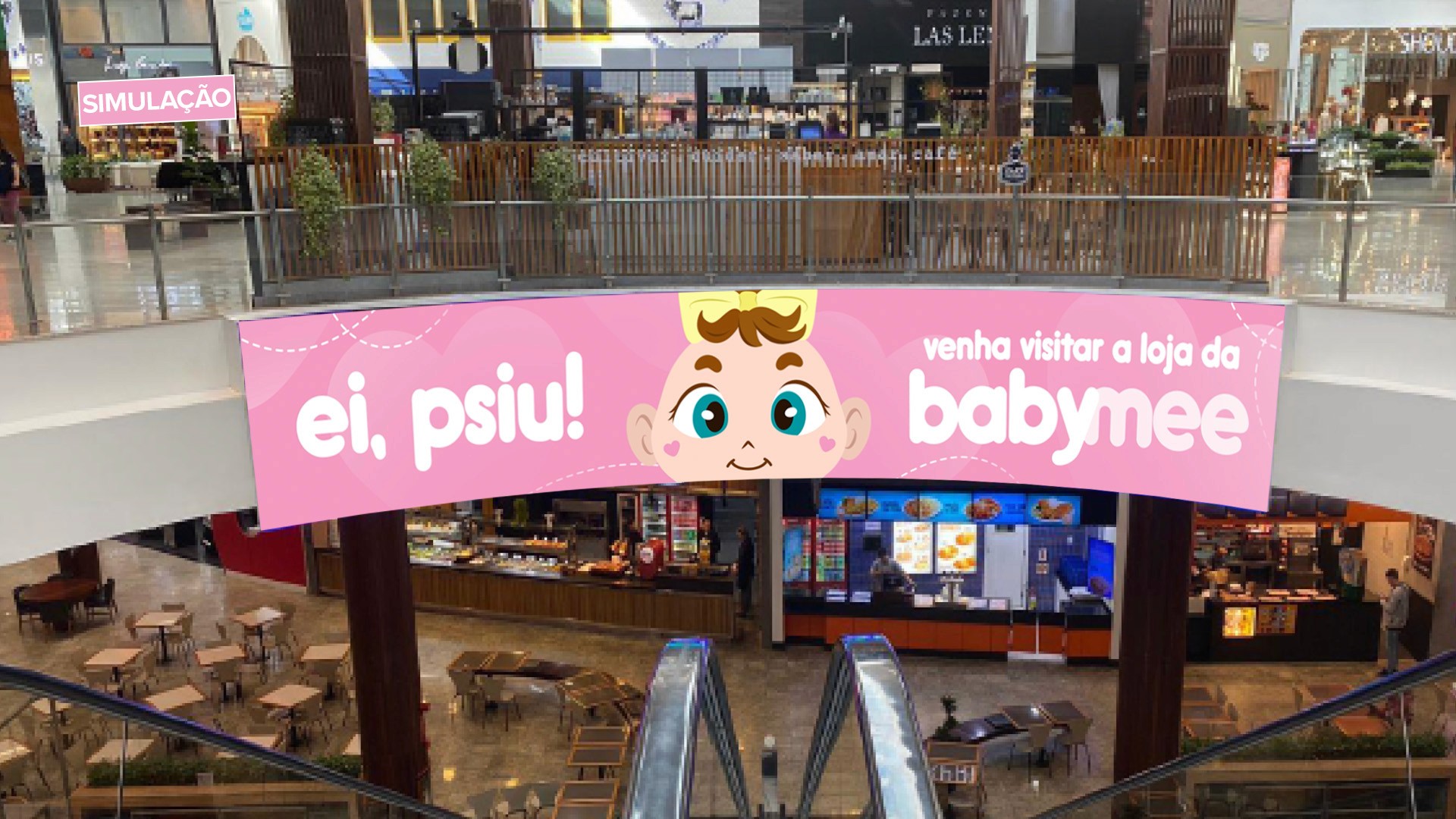 Telões em Shopping – foto 1